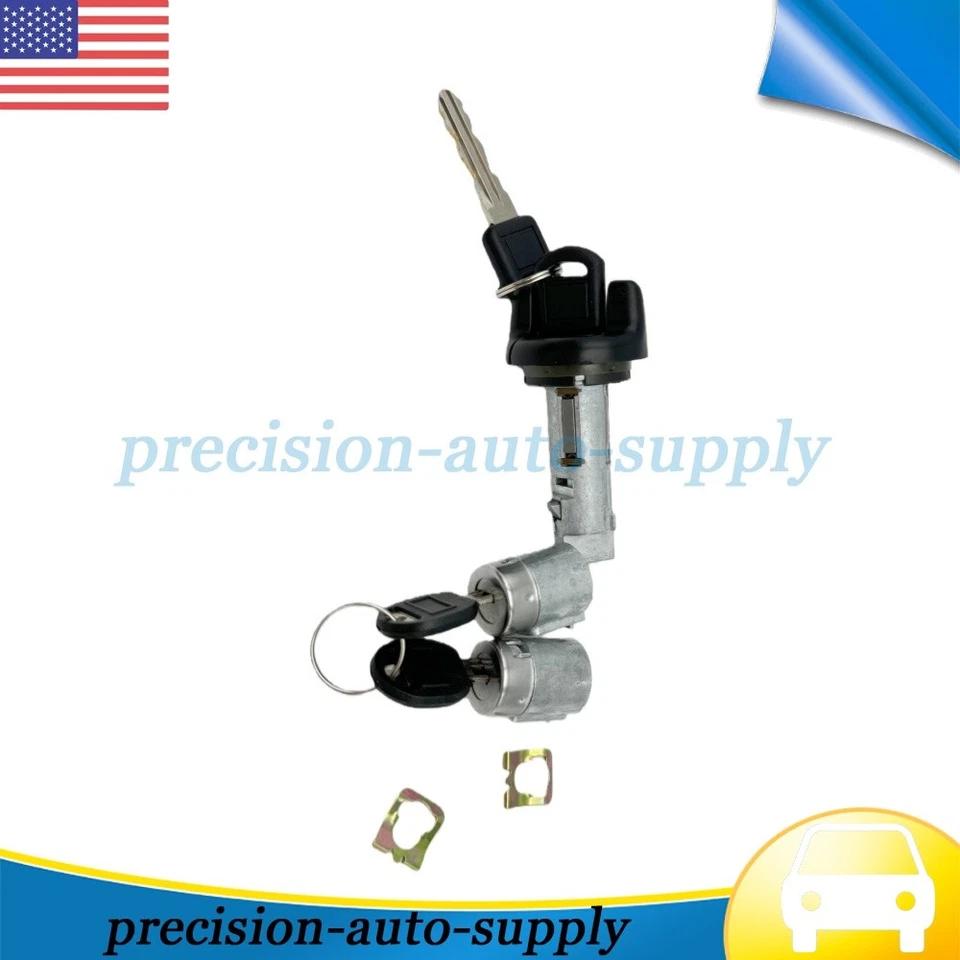 NUEVO Juego de cilindros de encendido y bloqueo de puerta 26049532 para GMC Yukon 1995-1997 Foto 4 de 4