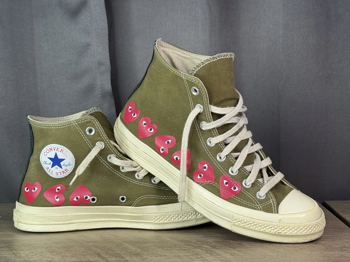 Converse Comme Des Garcons Play Sneakers for Men for Sale