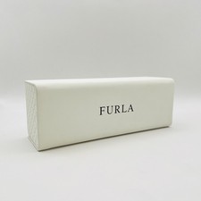 Astuccio porta occhiali Furla astuccio occhiali da sole bianco logo L NUOVO