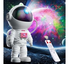 Astronaut Galaxy Night Light Projector Multicolor Space Bedroom Decor W/remote