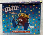 M&Ms Red Character Radio Collectors Series Scuba Diver AM/FM Radio w/Head Phones — photo 6