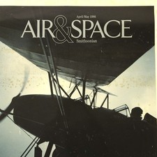 Vintage Poster Smithsonian Air & Space 1986, Vol 1, Number 1, 23" x 30"