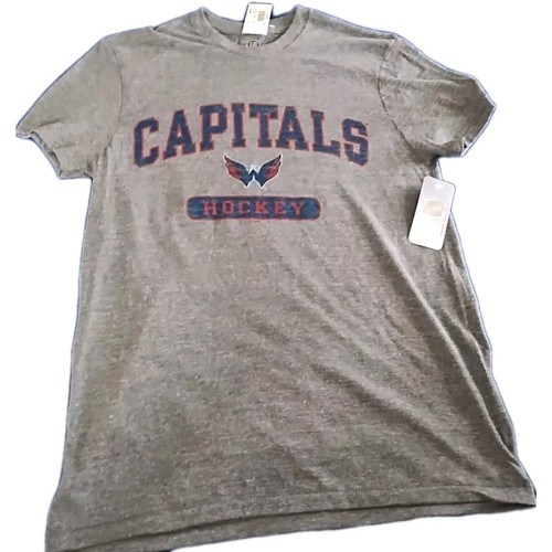 New W Tags Washington Capitals T Shirt NHL Official Licensed Product Sm/Unisex