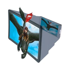 HD Screen Amplifier for Mobile Phone, 1.5x 3D Magnifier for Movies Travel