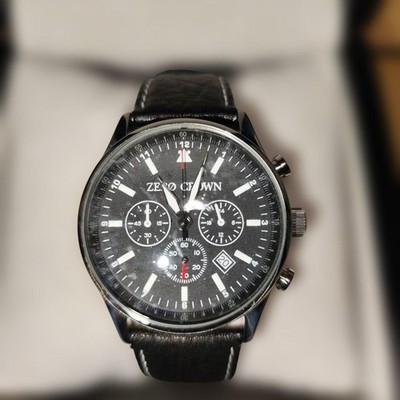 ZERO CROWN analog watch T.SEKO