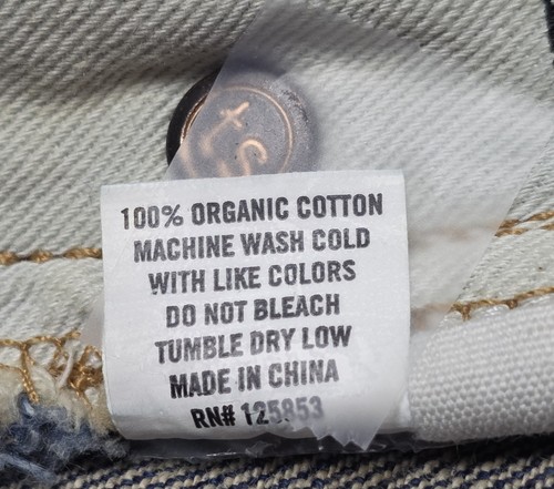 Taylor Stitch Jeans Mens Blue Slim Dark Wash Selvedge Button Fly 36 - Picture 11 of 14