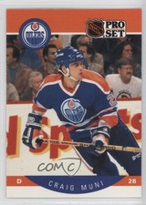 1990-91 Pro Set Craig Muni #92 0a4