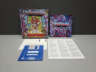 CYBERBALL ATARI ST RESPRAY BIG HITS GREAT VALUE OVP BOXED SELTEN RAR