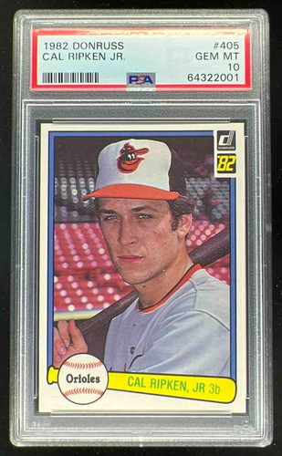 1982 Donruss #405 Cal Ripken Jr. RC PSA 10