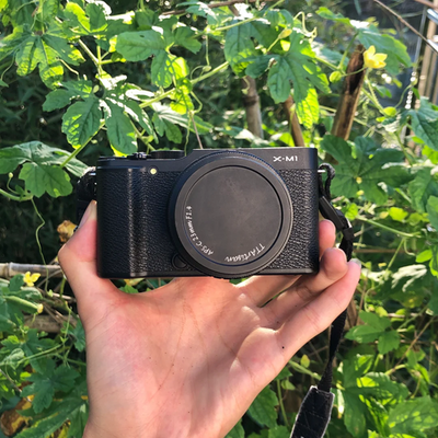 Fujifilm X-M1 Digital Camera Black Body Olny English