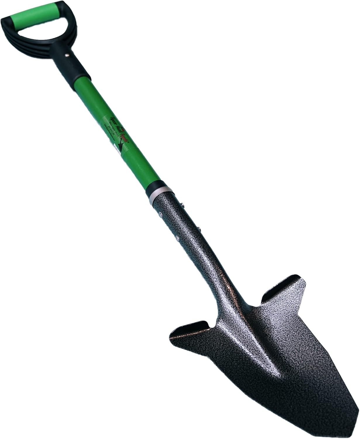 SHFD3 40" Yellow Garden Spade Shovel - Gardening Shovel with a 9" x 11" Beveled 