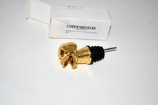 Anvy Lunda Skull Wine Aerator Pourer Spout, GoldPlated Bottle Decanter for Wine,