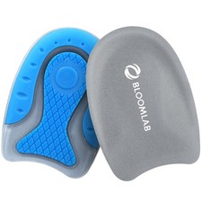 Premium Heel Pain Relief Gel Inserts   2 Pack Shock-Absorbing Heel Cups for P...