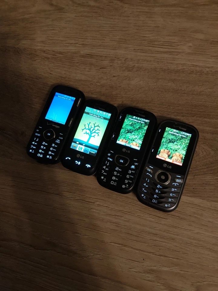 THE FULL SERIES! LG Cosmos 1, Touch, 2, and 3 (Verizon, 2010-2013) Slide Phones - Image 2 of 4