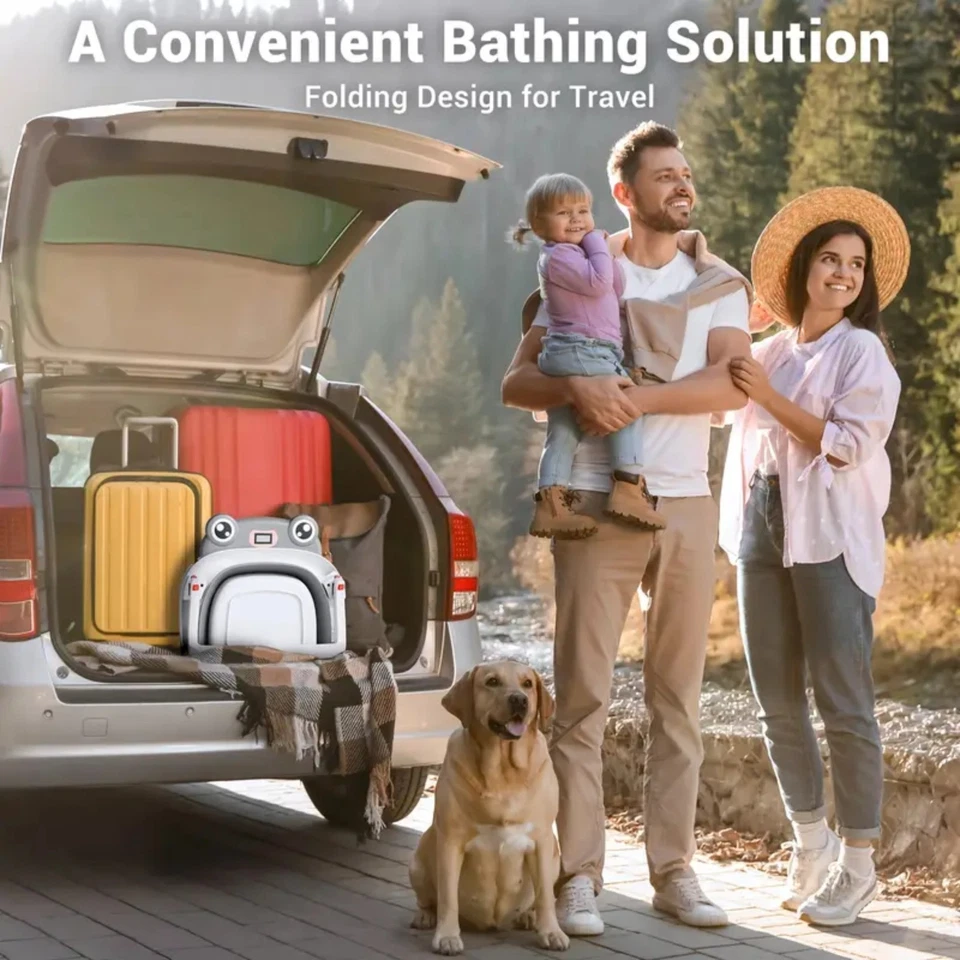 bañera plegable para bebe Foto 4 de 4