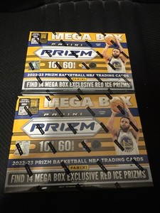 (2) 2022-23 Panini Prizm NBA Basketball Mega box