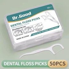 Portable Disposable Dental Floss Sticks – High-Tension Plastic Toothpicks