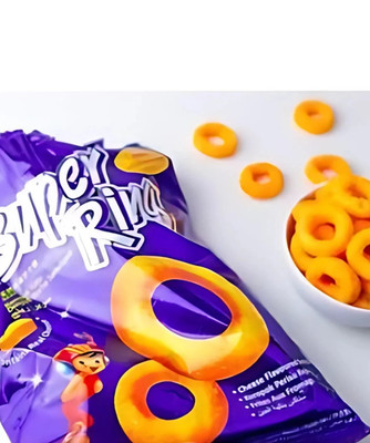 Super Ring Oriental Cheese Flavored Snacks Malaysia Favorite 14gX30pkts DHL EXP