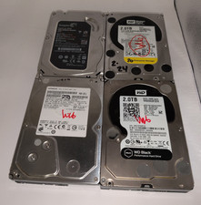 Lot of 4 - 2TB  (8TB Total) Internal HDD Hard Drives WD2003FZEX WD2003FYYS