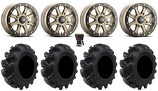 ITP Inertia Bdlk 14" Wheels Br +40mm 30" Vampire EDL Tires Renegade Outlander