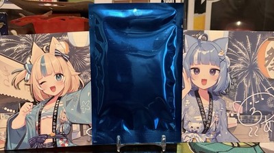 Sameko Saba x Kurageu Roa POPUP STORE Blind Bag Button Unopened w/ 2 Voice Cards