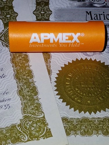 Washington Quarters 90% Silver 40-Coin Roll BU Ampex Mixed Date