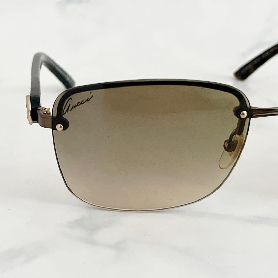 GUCCI Interlocking Tortoise 00s Archive Sunglasse… - image 3