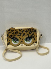 Spin Master Purse Pet Leoluxe Interactive Leopard Bag/Sounds/Eyes Move/See Video