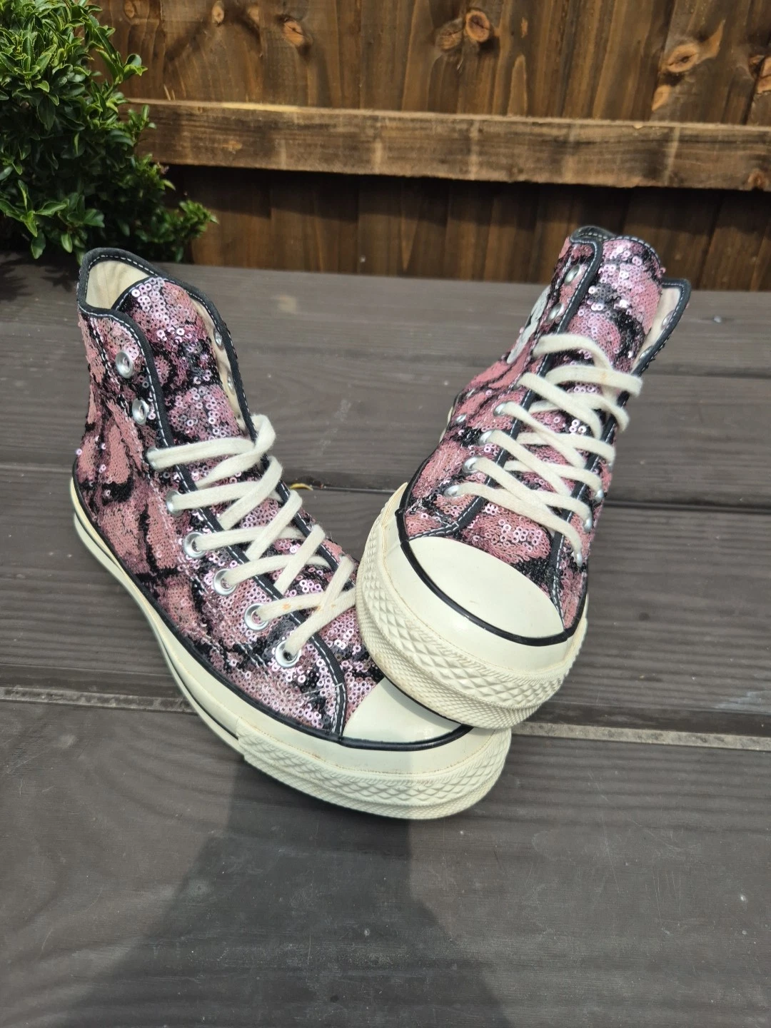Scarpe da ginnastica Converse Chuck 70 Snakequins Hi Top Light Orchid UK taglia 7 originali