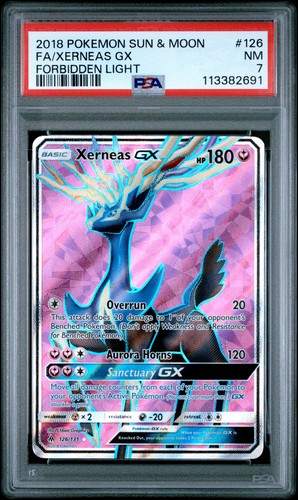 Xerneas-GX graded PSA 7 for sale on eBay
