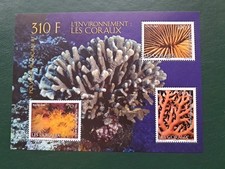 POLYNÉSIE   FAUNE MARINE   2010 CORAUX BLOC N**36 Neuf 