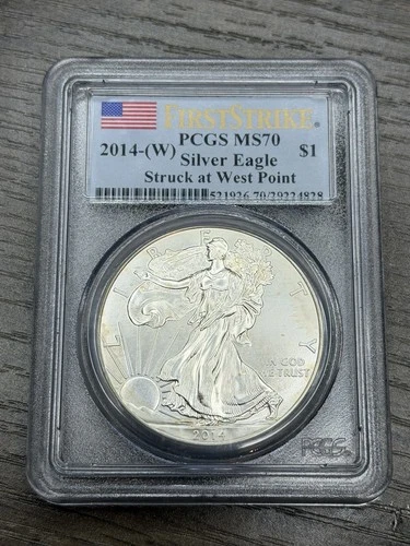 2014-(W) MS70 American Silver Eagle PCGS First Strike