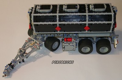 Lego Technic MOC Drehschemel-Anhänger Tankwagen für z.B. Arocs by @McCatty_TECH
