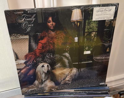 Summer Walker   Finally Over It - Light Blue 2xLP Vinyl Records 12'' NEW sealed