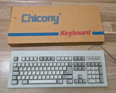 Chicony KB-5312 kabelgebundene Tastatur, Vintage