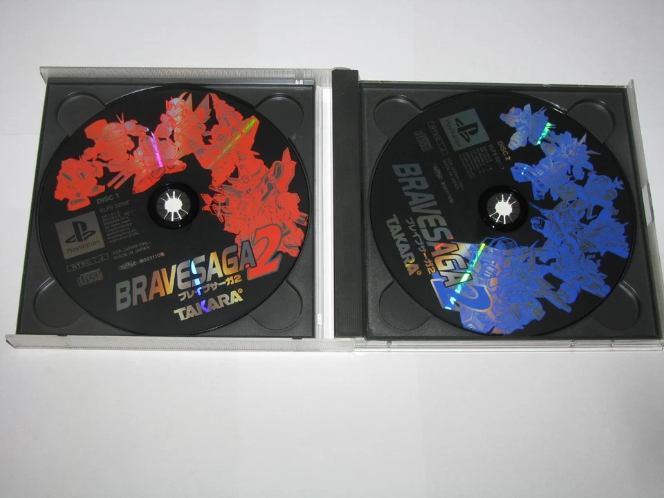 Brave Saga 2 Playstation PS1 Japan import +obi reg card US Seller - Image 4 of 4