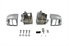 Handlebar Switch Housing Set Smooth Chrome fits Harley Davidson
