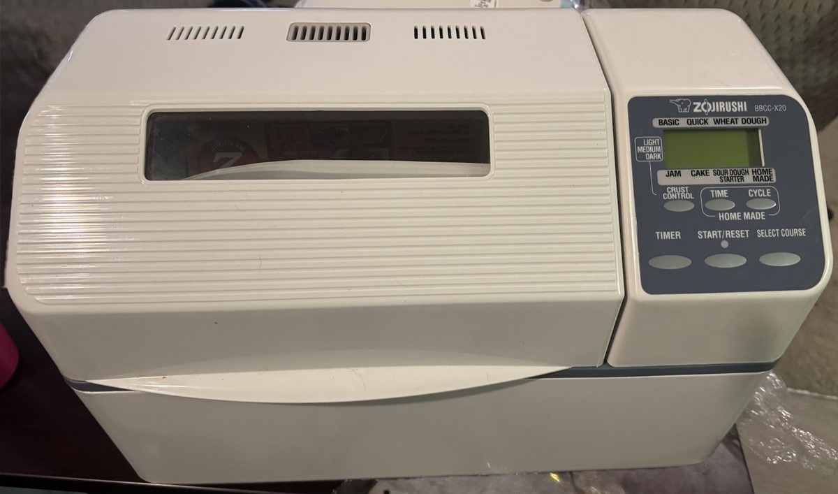 Zojirushi BBCC-X20 Home Bakery Supreme Bread Maker Machine 2lb