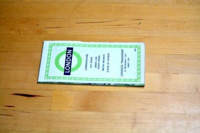 London- Undergorund, Bus Roads, Green Line Coach Roads, British Railways & Place