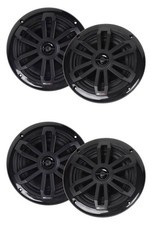 4 MB Quart NF1-116SB 6.5" 2-Way Ultra Slim Speakers For RV, UTV, Marine Black