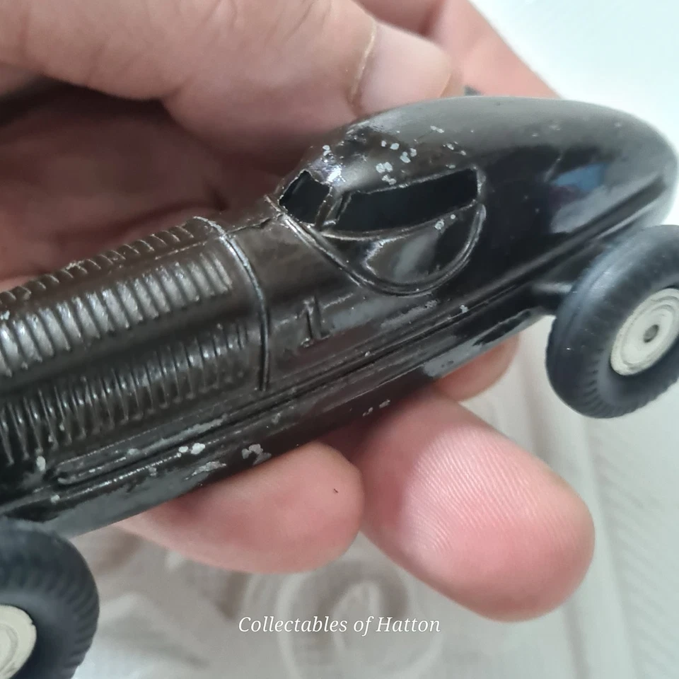 Marklin Германия 1930-е гоночный автомобиль Mercedes, выглядит хорошо угадано восстановлено?? - Изображение 4 из 4