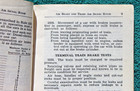 1947 New York Central Railroad Air Brake Train Air Signal Locomotive Rule Book — photo 6