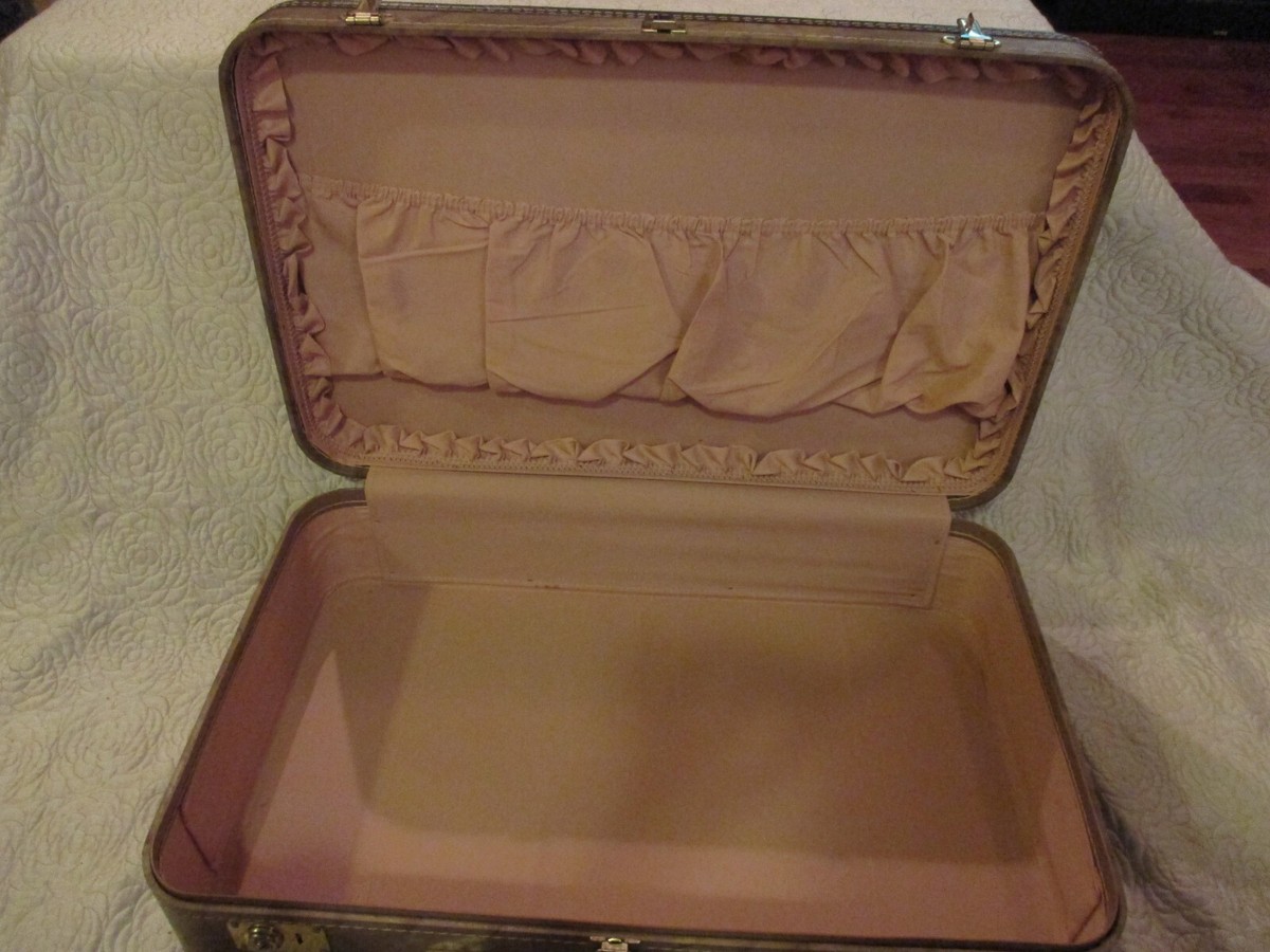 アンティーク行李 Vintage Fleetwood 3000 ALL LEATHER LUGGAGE 26
