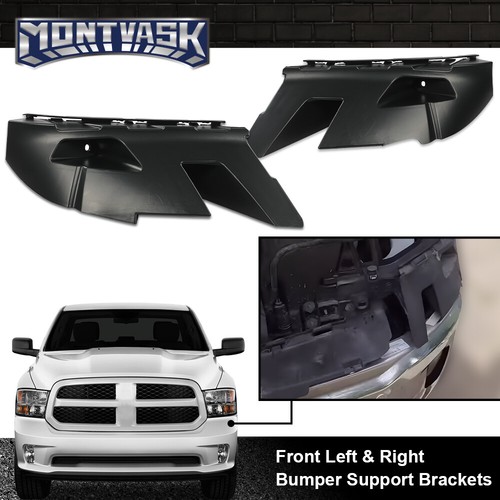 Fit For 2015-2018 Ram 1500/19-22 1500 Classic Front Bumper Bracket Left+Right - Picture 12 of 12