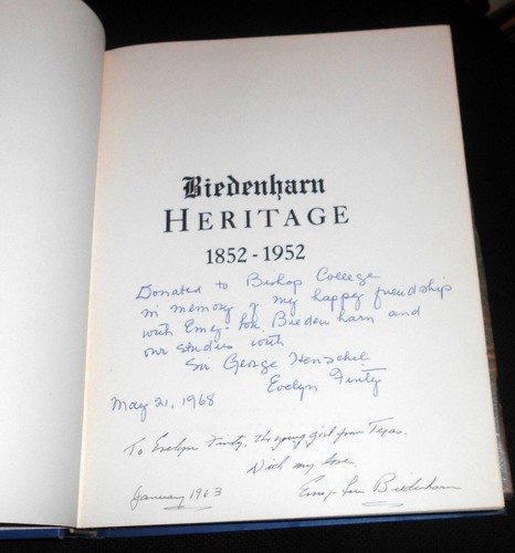 Biedenharn Heritage 1852-1952 - Emy-Lou Biedenharn SIGNED - Picture 3 of 5