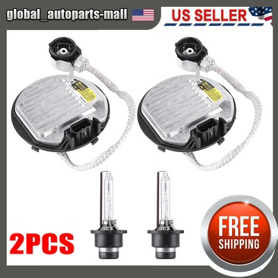 2PCS Xenon Ballast Bulb Kit Control Unit Module For Lexus GS LX RX 350 450h 570