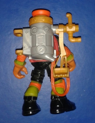 2013 * OOZE CHUCKIN MIKE with PIPE/PACK * TEENAGE MUTANT NINJA TURTLES TMNT - Picture 9 of 15