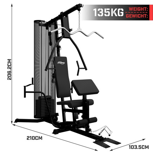 Physionics® Siłownia Wielostacja Siłownia Multigym Centrum fitness - Zdjęcie 11 z 12