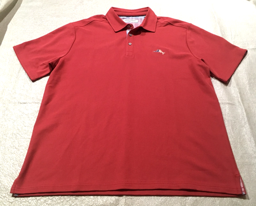 Tommy Bahama Island Zone Knit Polo Shirt, Men's Large, Supima Cotton, NWOT