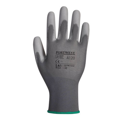 12 x gants de travail à faire soi-même en nylon PU coloré revêtu de paume Portwest A120 - Photo 11 sur 13